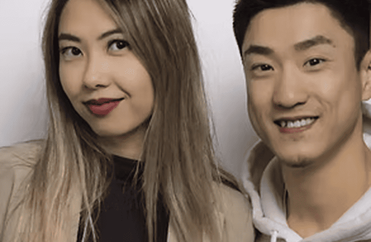 Portrait of the two Toronto entrepreneurs who purchased prepaid meals for those in need