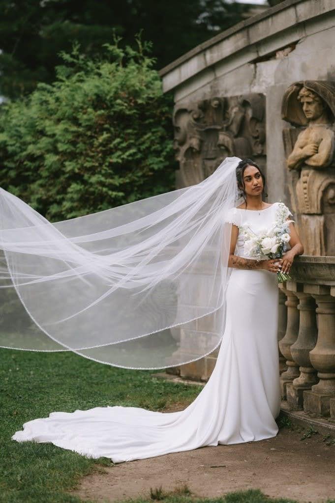 Bridal dress customization and gown transformation by Mrs. P Stitches